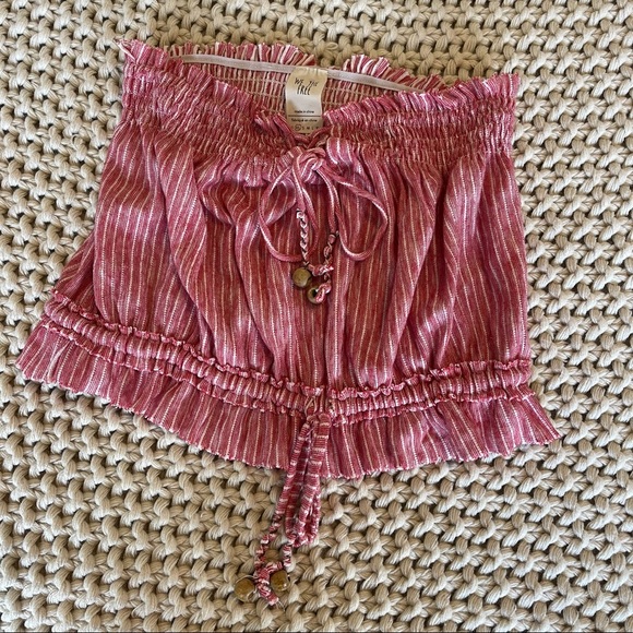 Free People Peppermint Stripe Tube Top - Picture 6 of 11